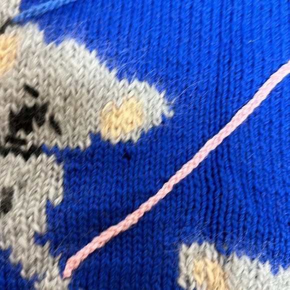 Liz Newmans Designer knit Australian Sweater 100% Wool - Picture 9 of 12